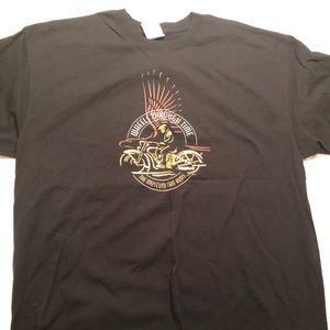 Men’s XL T-shirt “wheels through time”